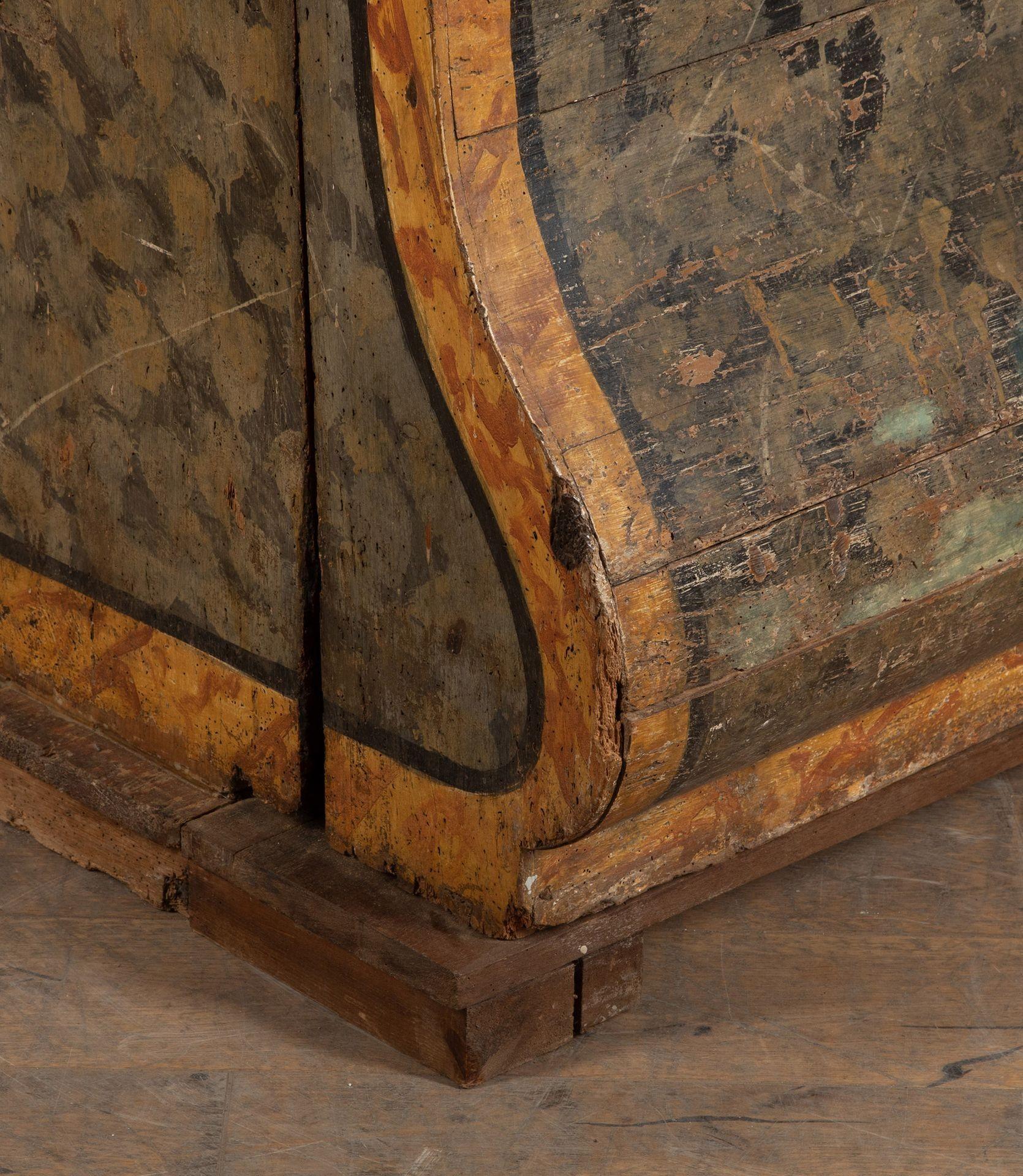 17th Century Italian Painted Confessional Box For Sale 8
