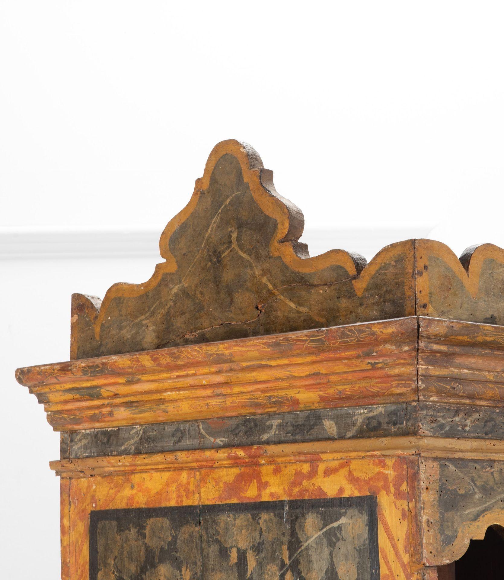 17th Century Italian Painted Confessional Box For Sale 11