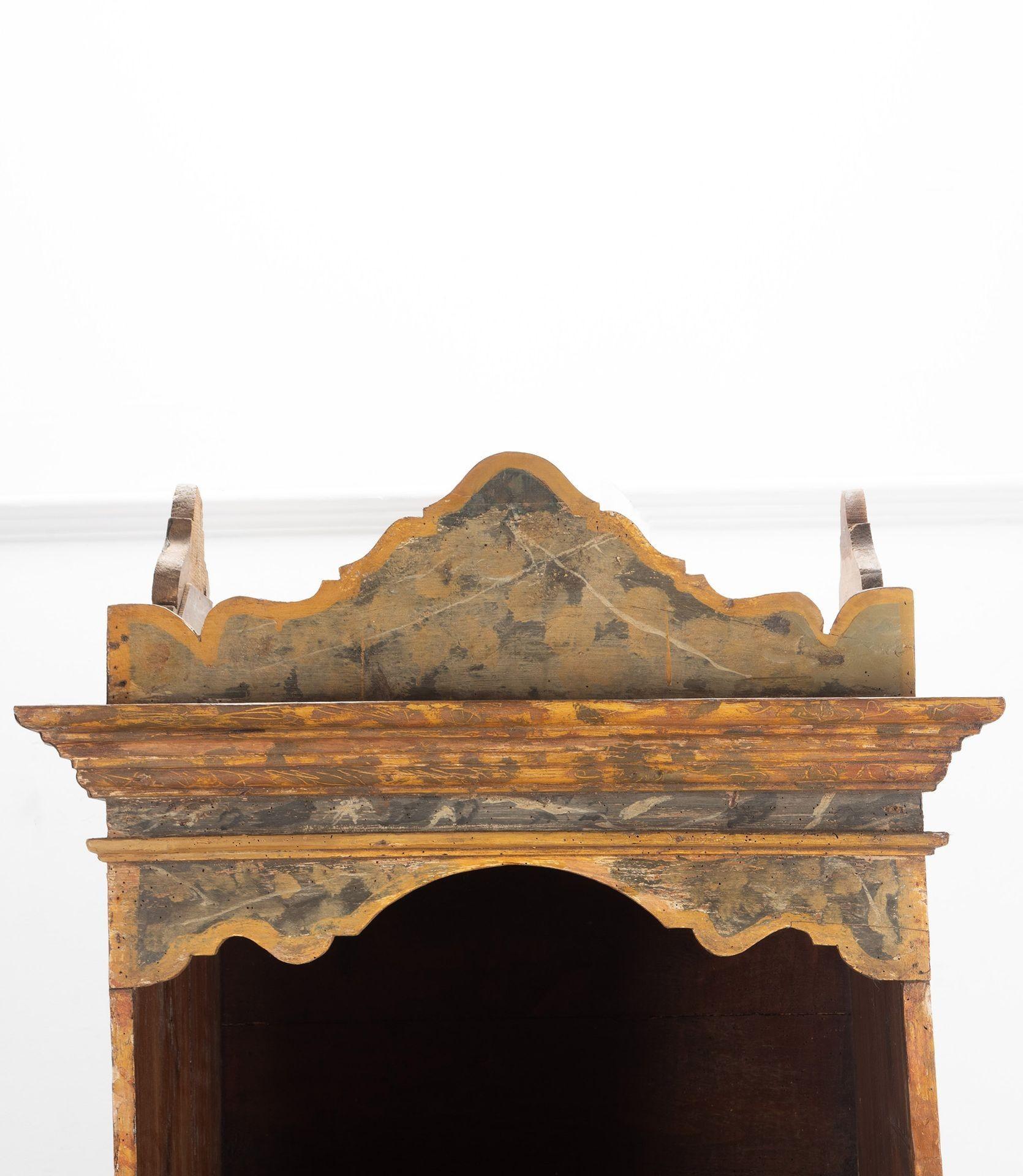 18th Century and Earlier 17th Century Italian Painted Confessional Box For Sale