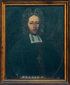 17th Century Italian Painting Portrait of a Bishop