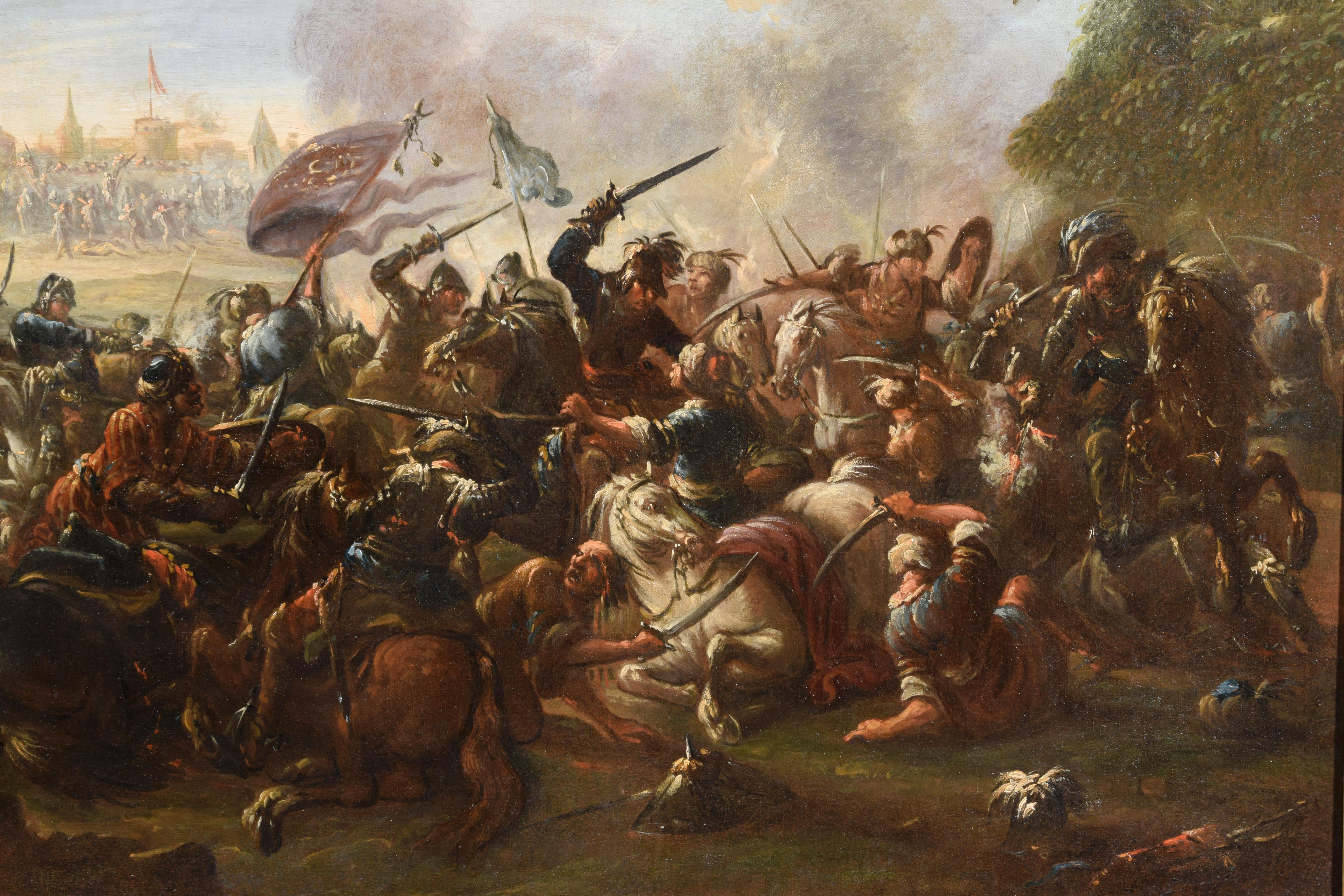 italian baroque painter of battle scenes