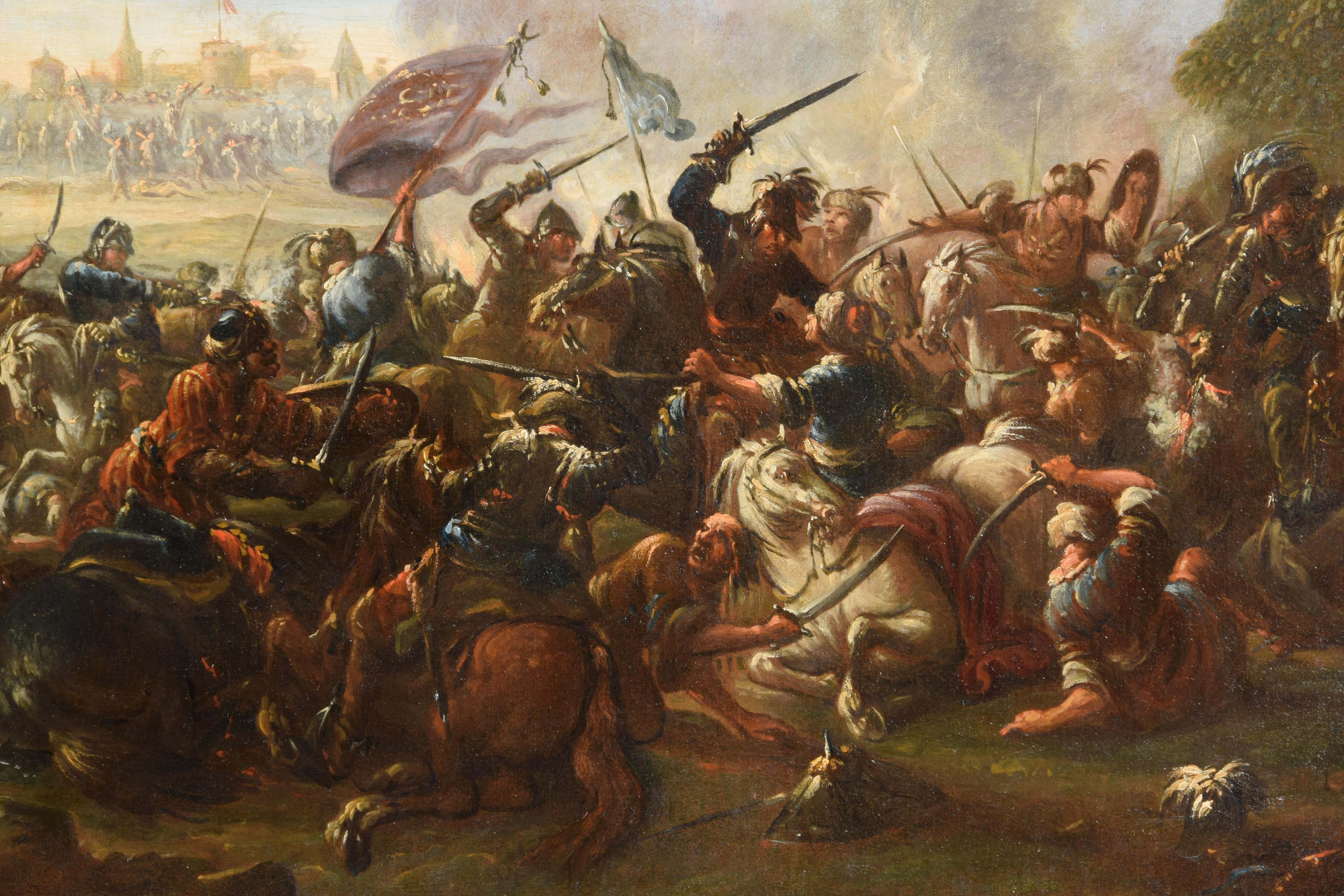 italian baroque painters battle scenes