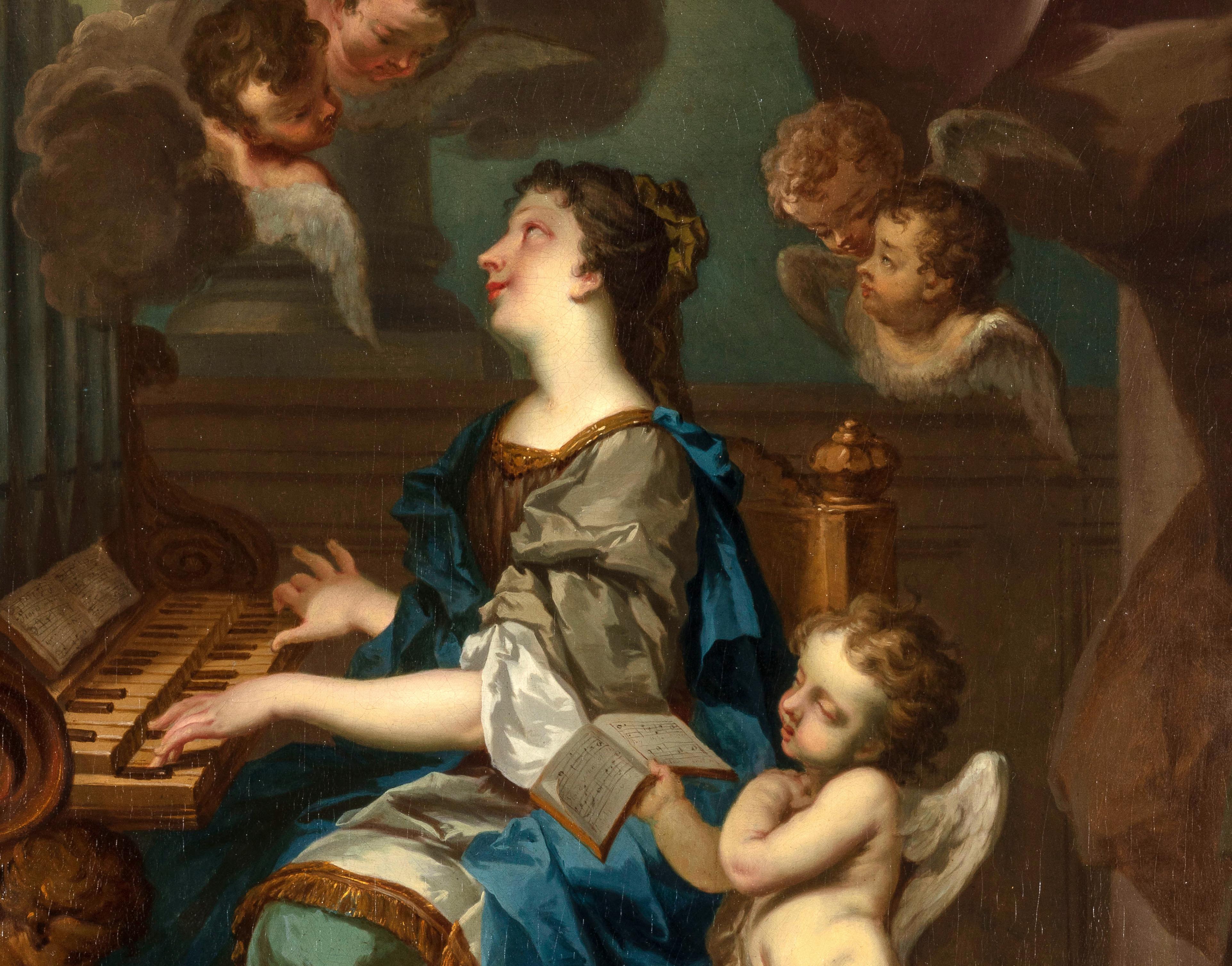 santa cecilia dipinto