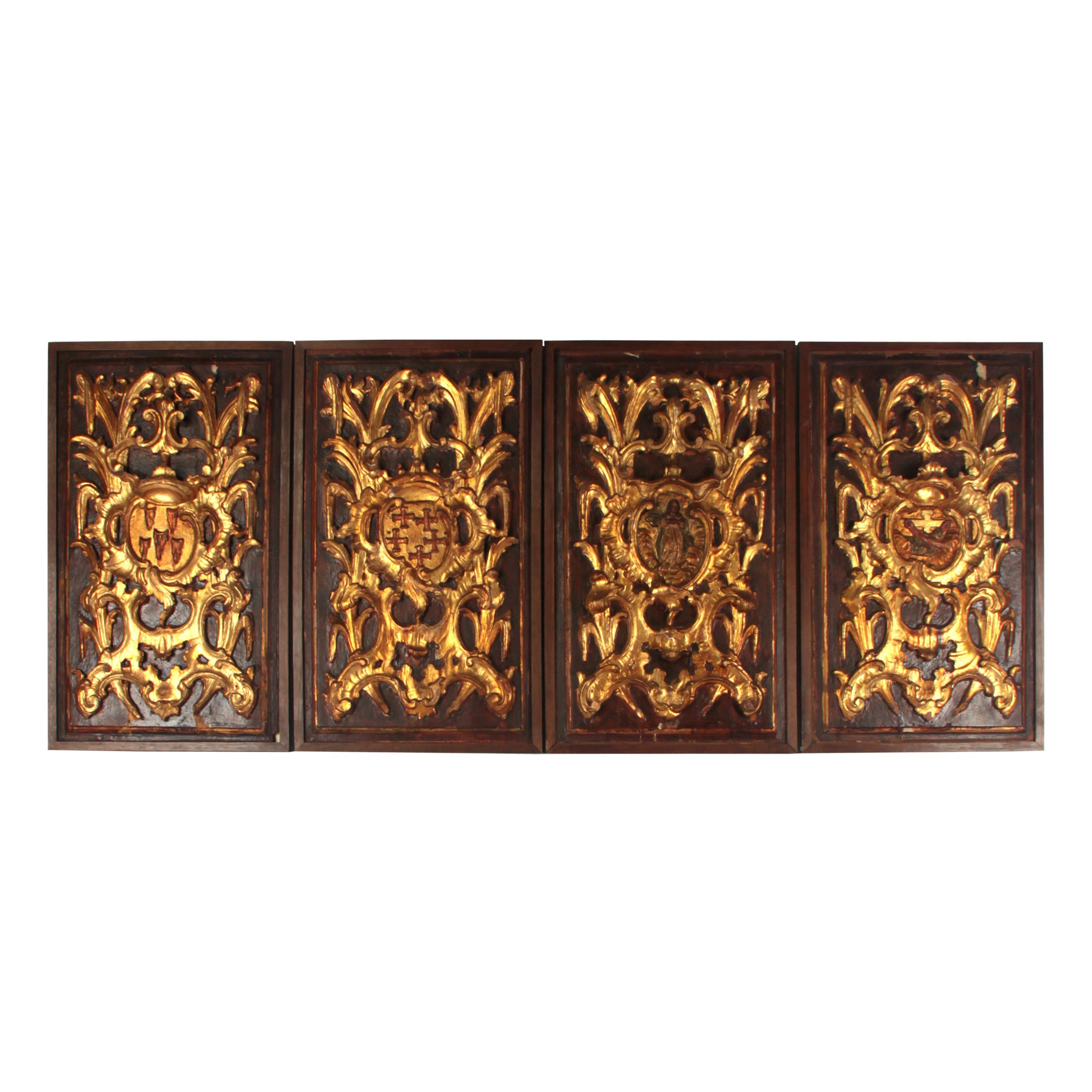 17th Century Italian Panels For Sale