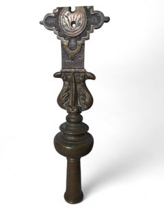 17th-Century Italian Processional Cross in Bronze