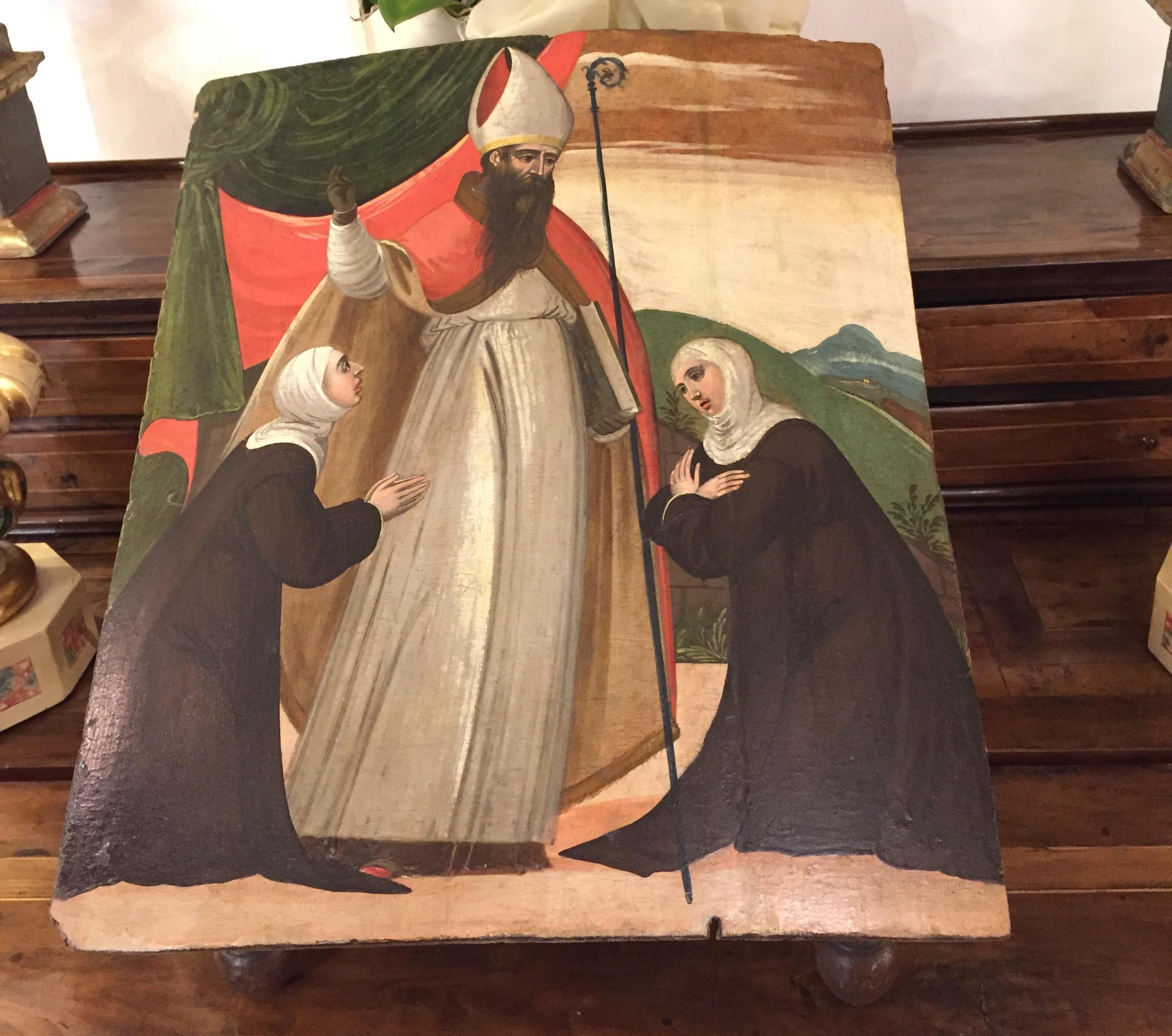 17th Century Italian Religious Icon Painting 1