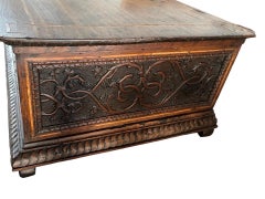 Italian Renaissance Walnut Bible Box