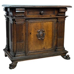 17th Century Italian Renaissance Walnut Credenza
