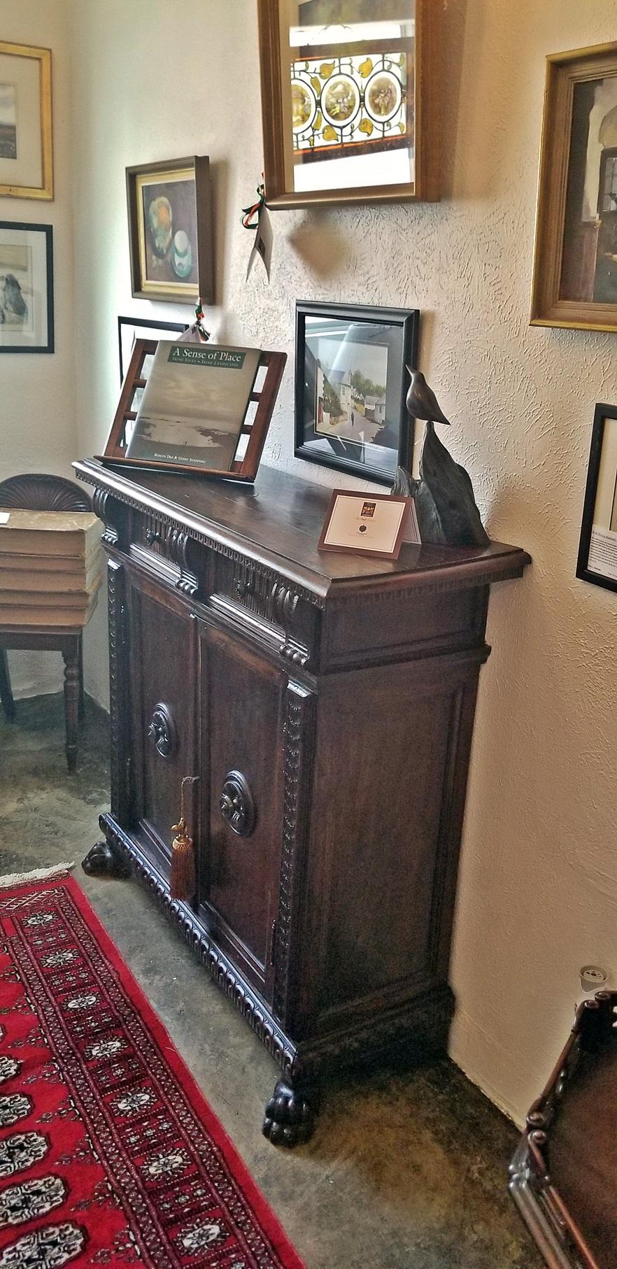 17th Century Italian Renaissance Walnut Credenza or Cabinet 6