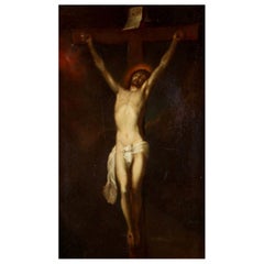 Antique 17th century Italian School  "Crucifix"