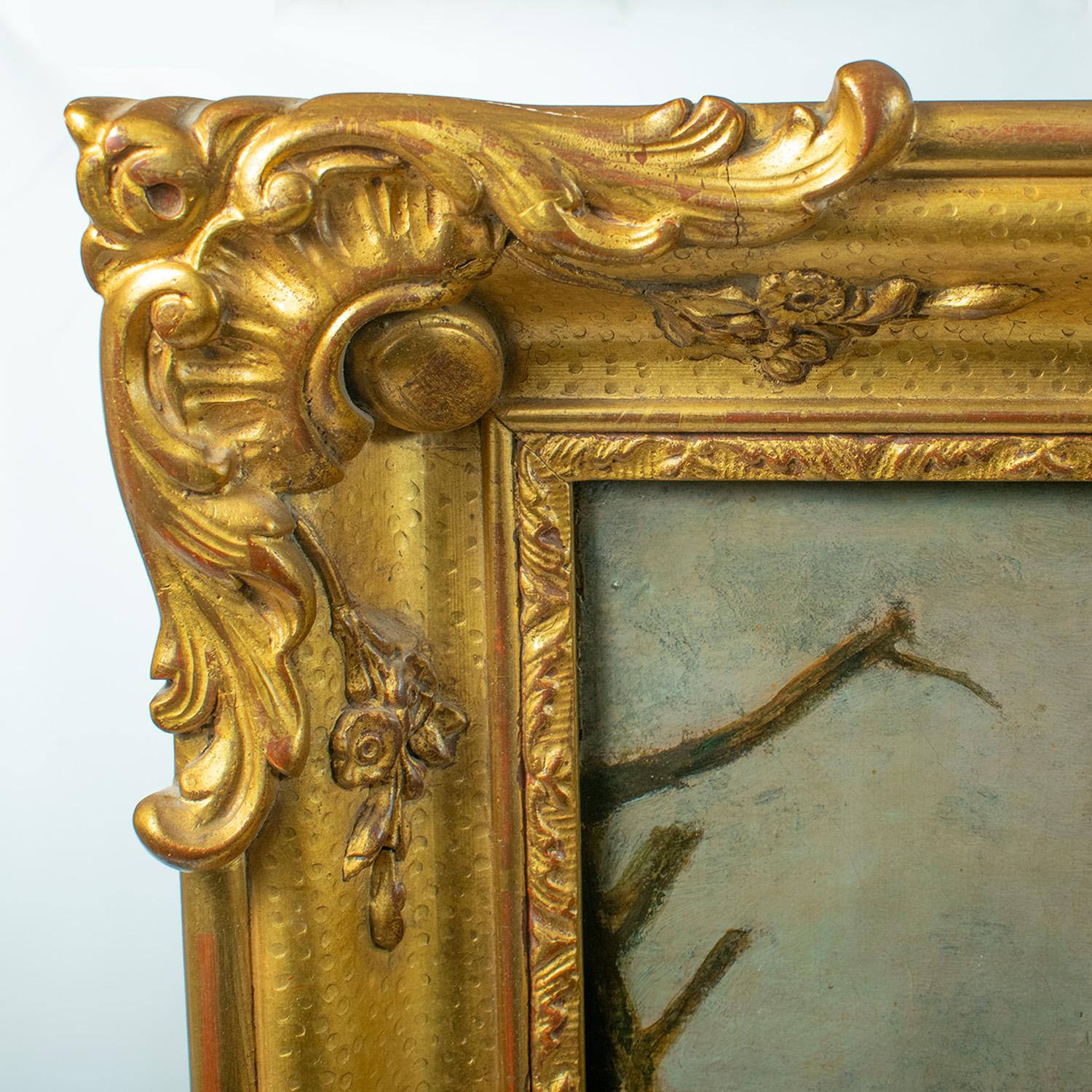 Toile Salvator Rosa (Att) 17e siècle Huile sur toile - Soldats et voyageurs au repos en vente
