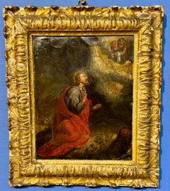Italian School, Late 17th Century Christ in the Garden of Gethsemane
