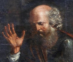 17th-Century Italian School "Saint Matthew."