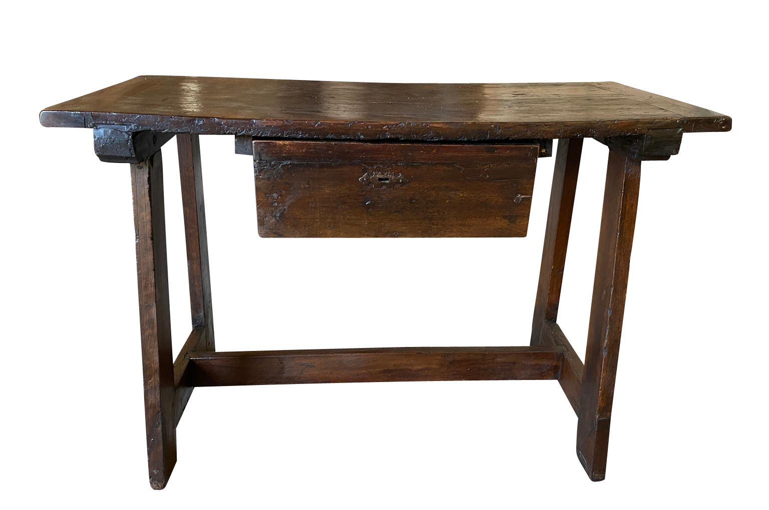 17th Century Italian Side Table, Console In Good Condition For Sale In Atlanta, GA