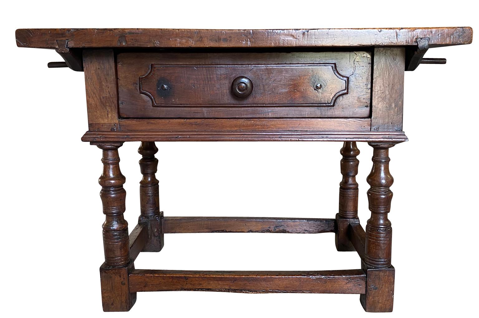 17th century side table