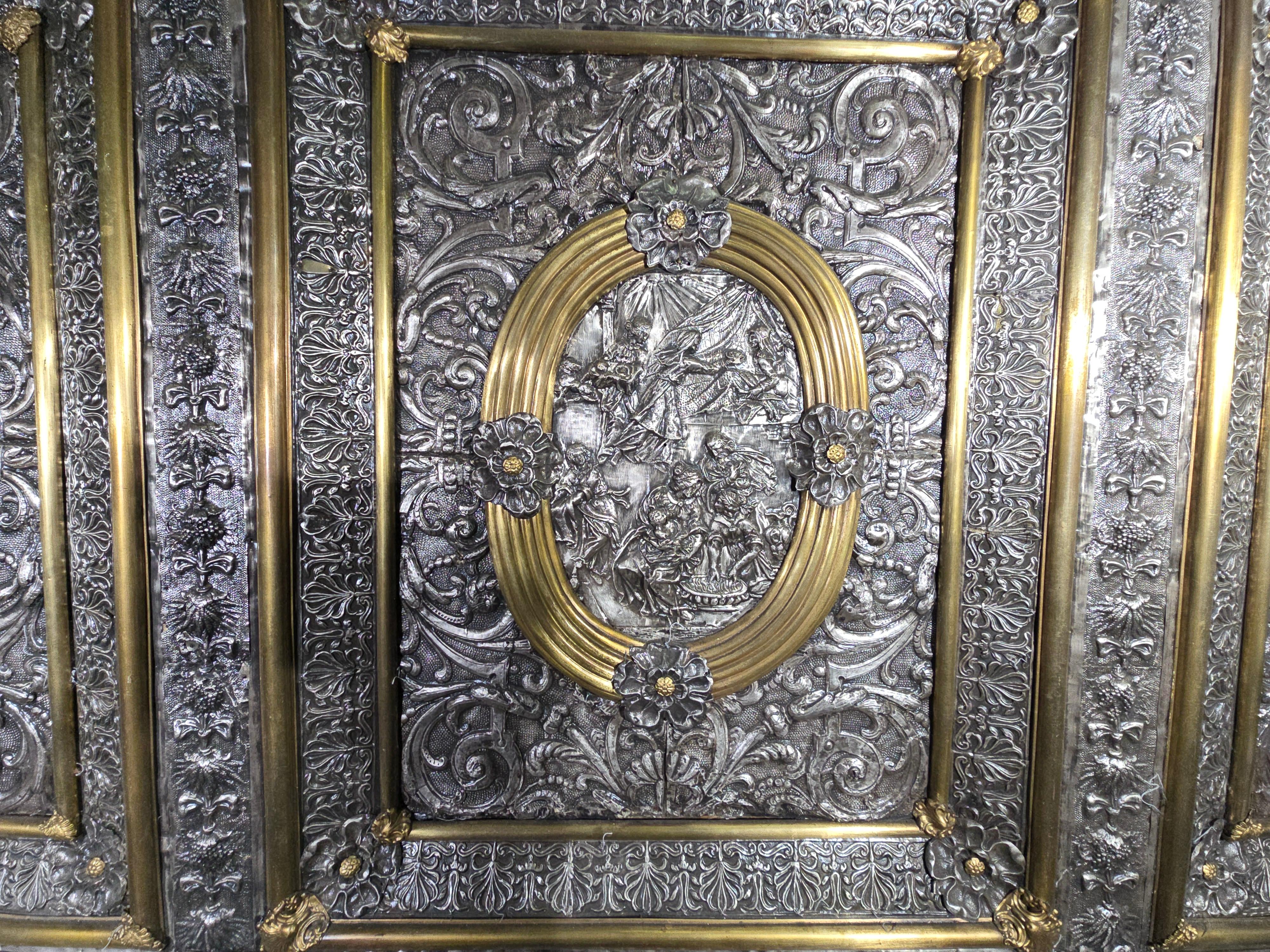 This extraordinary 17th-century altar panel, known as a 