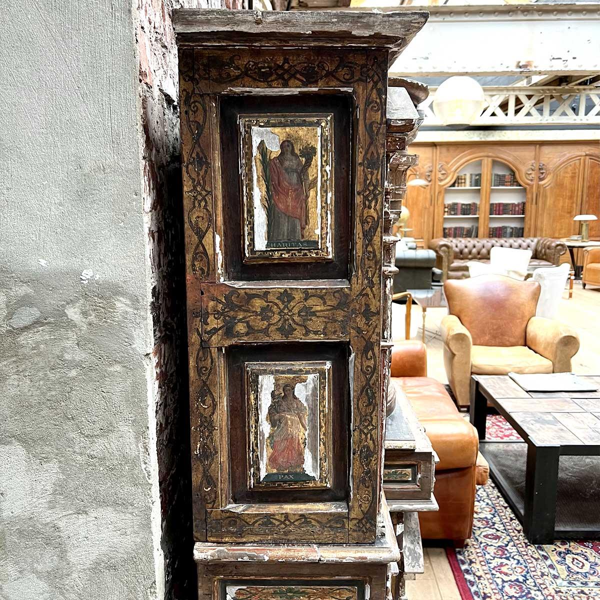Altare a tabernacolo italiano del XVII secolo In condizioni buone in vendita a TOURCOING, FR