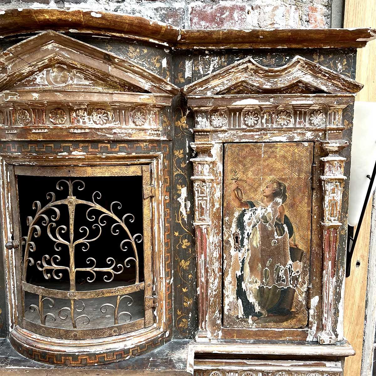 Altare a tabernacolo italiano del XVII secolo in vendita 2