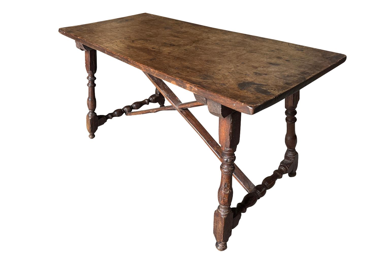 Table Basse Italienne du 17ème siècle Bon état - En vente à Round Top, TX