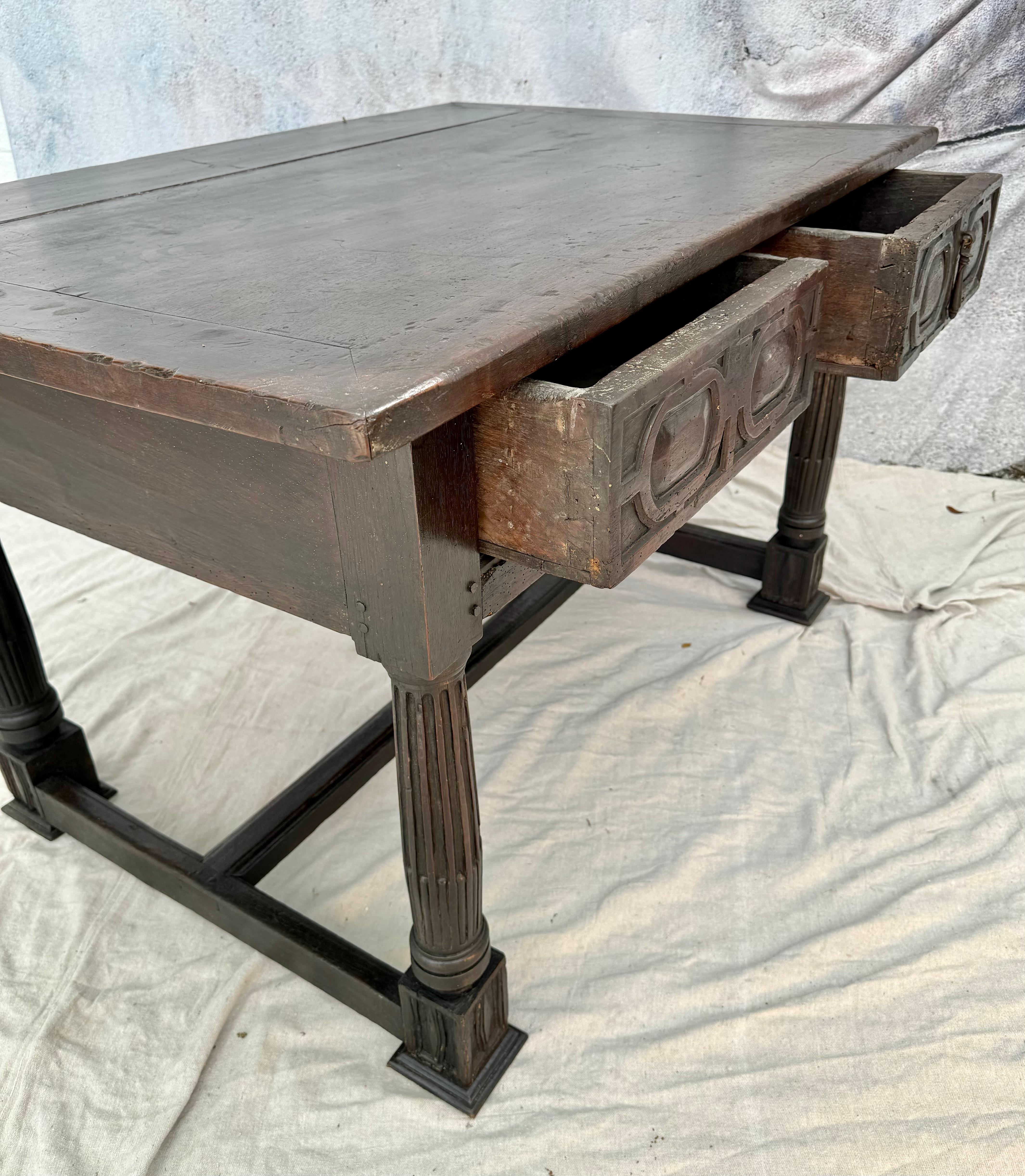 17th Century Italian Work Table For Sale 8