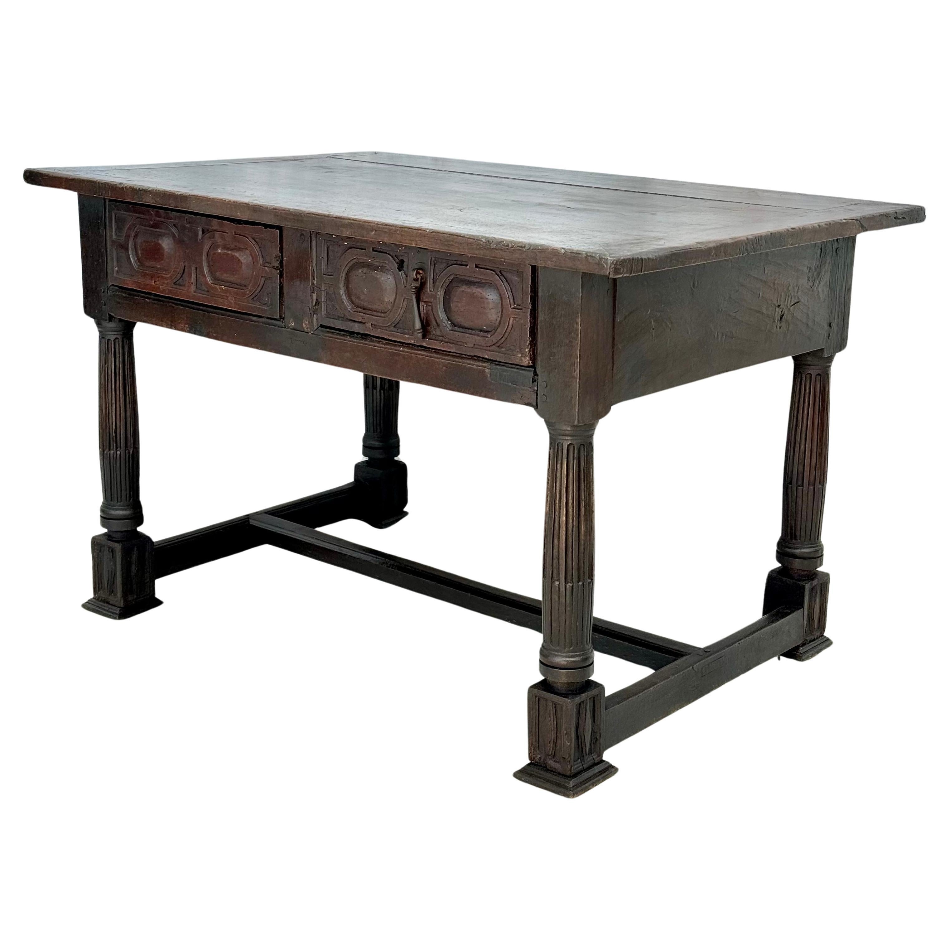 17th Century Italian Work Table For Sale