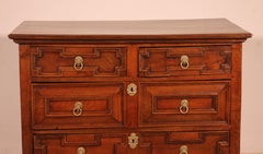 17th Century Jacobean Oak Chest Of Drawers