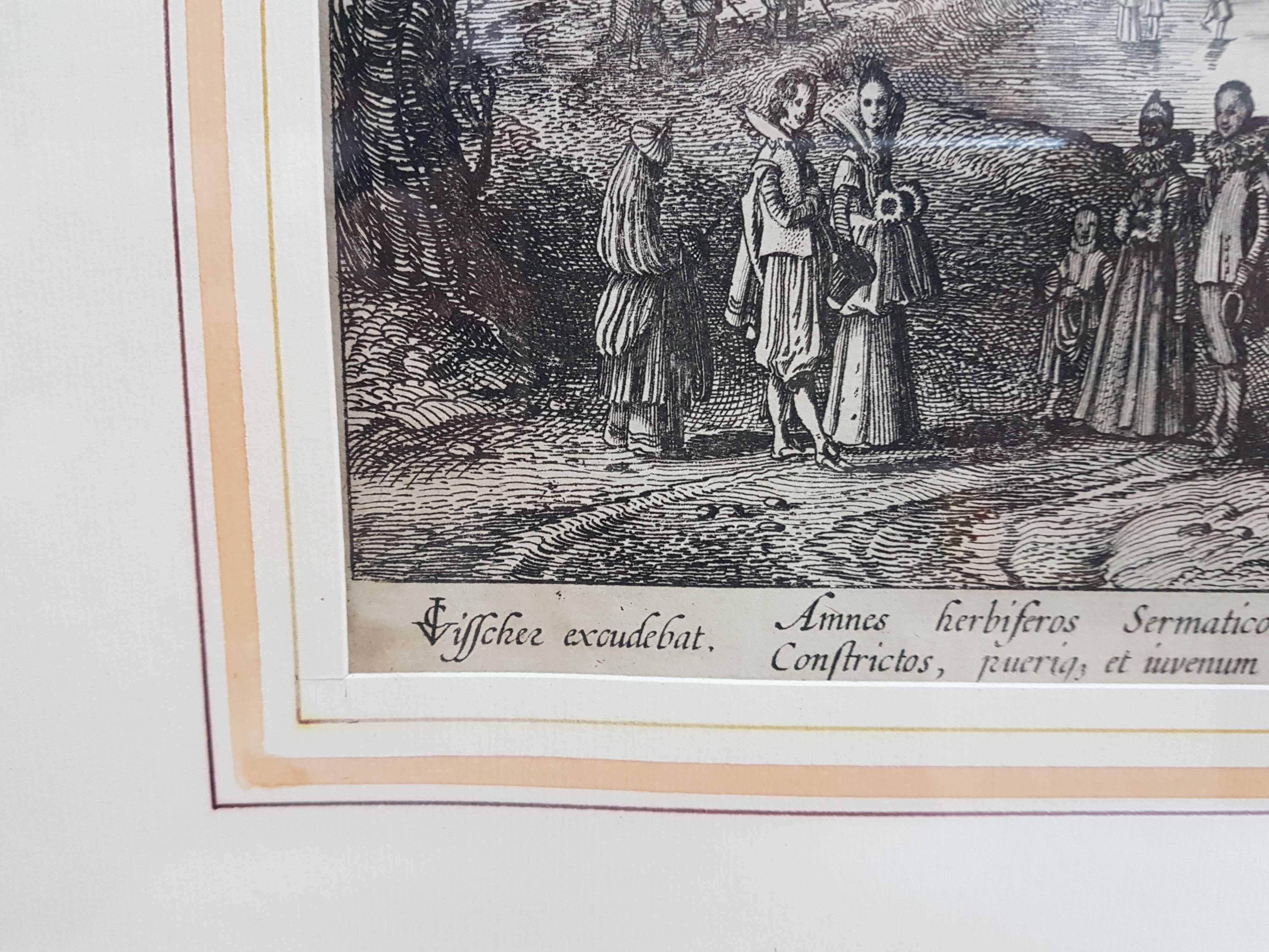 17th Century Jan Van De Velde Print 