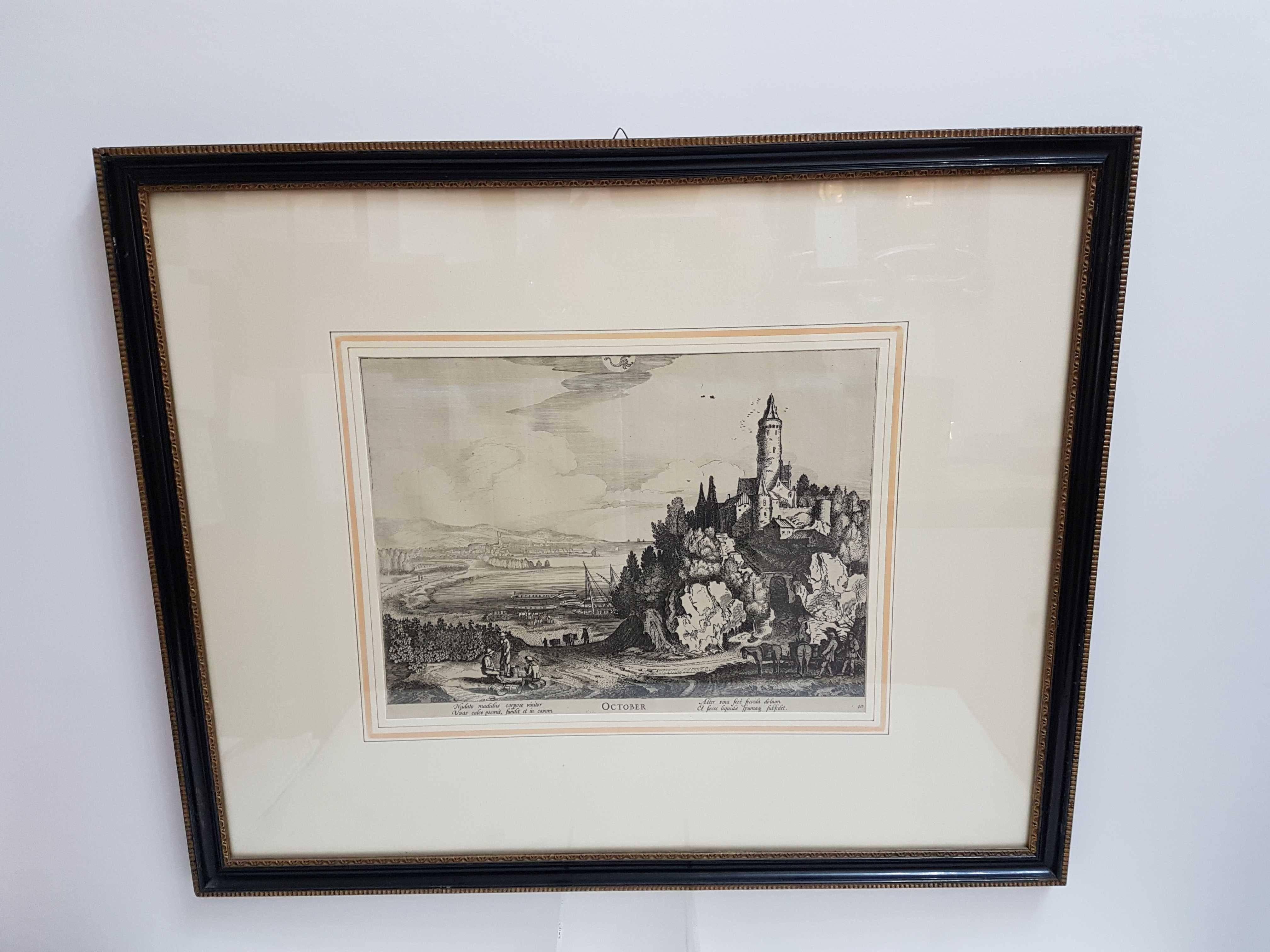 17th Century Jan Van De Velde Print 