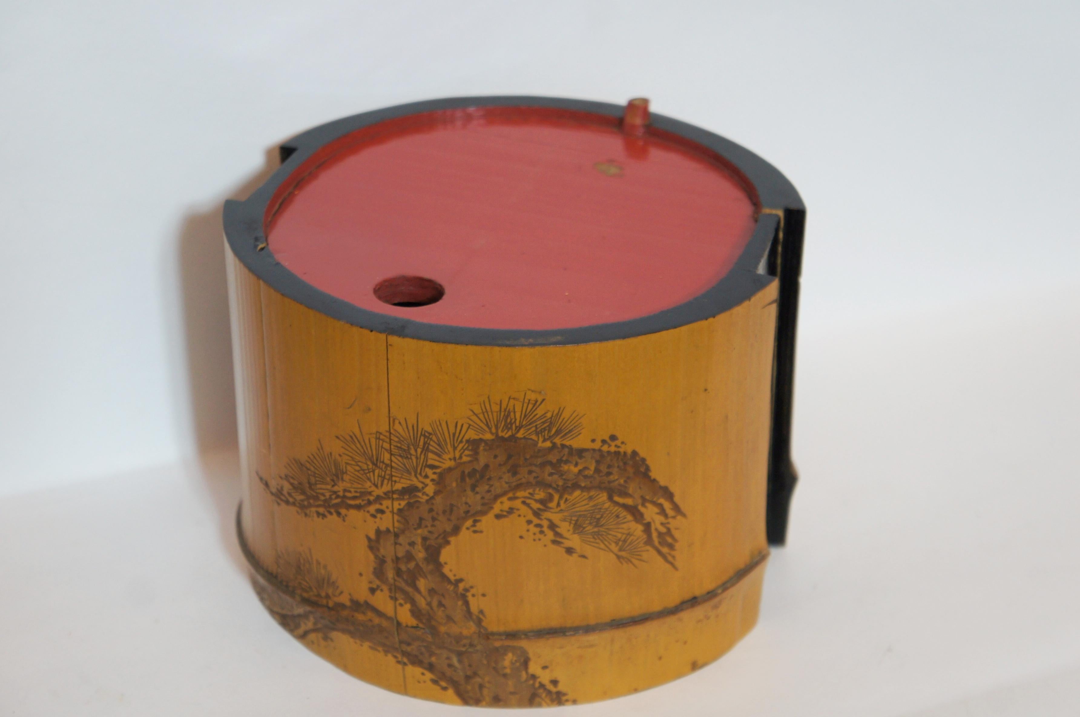 17th Century Japanese Bento Box for Cherry Blossom Viewing Party  For Sale 3