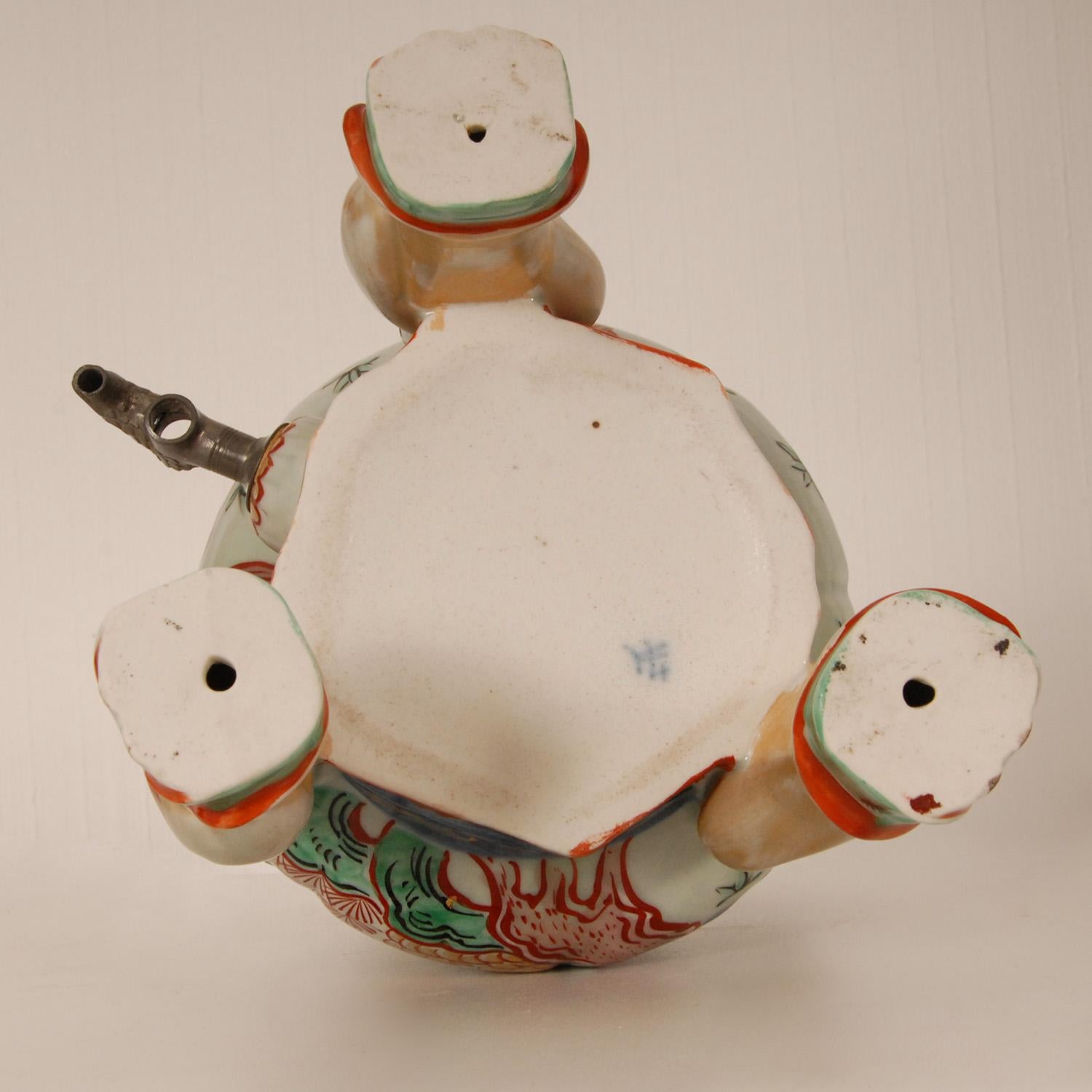 17th Century Japanese Ceramic Coffee Pot Porcelain Arita by Samson Paris  For Sale 2