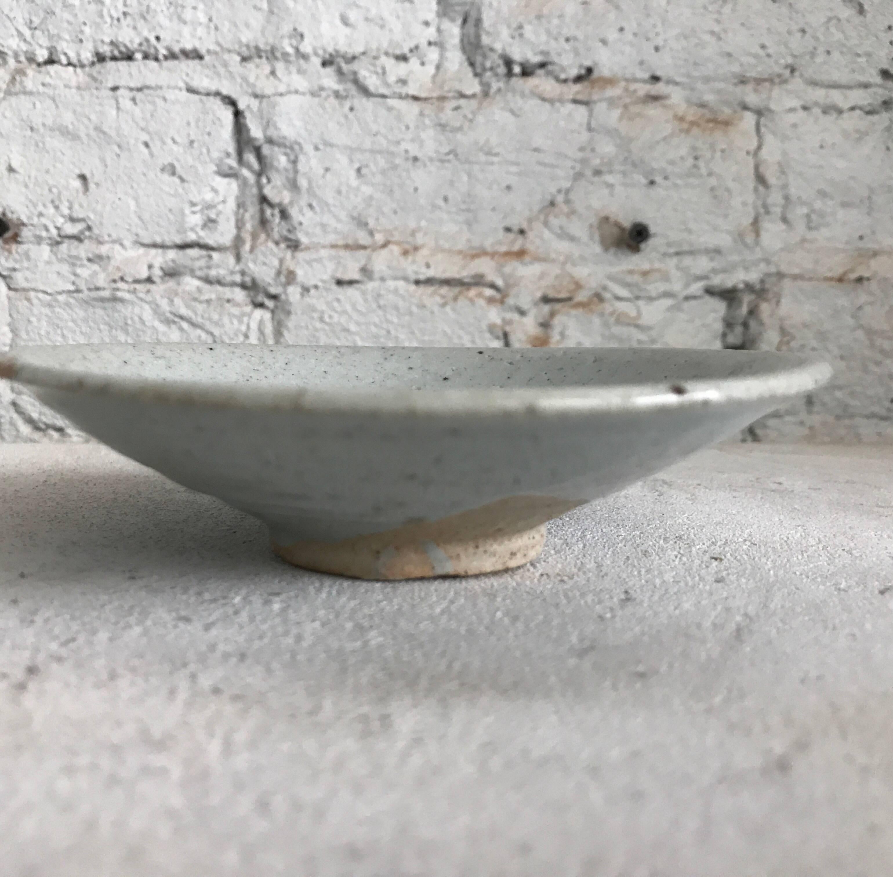 Hand-Crafted 17th Century Japanese Porcelain Plate found in Tokyo, Japan