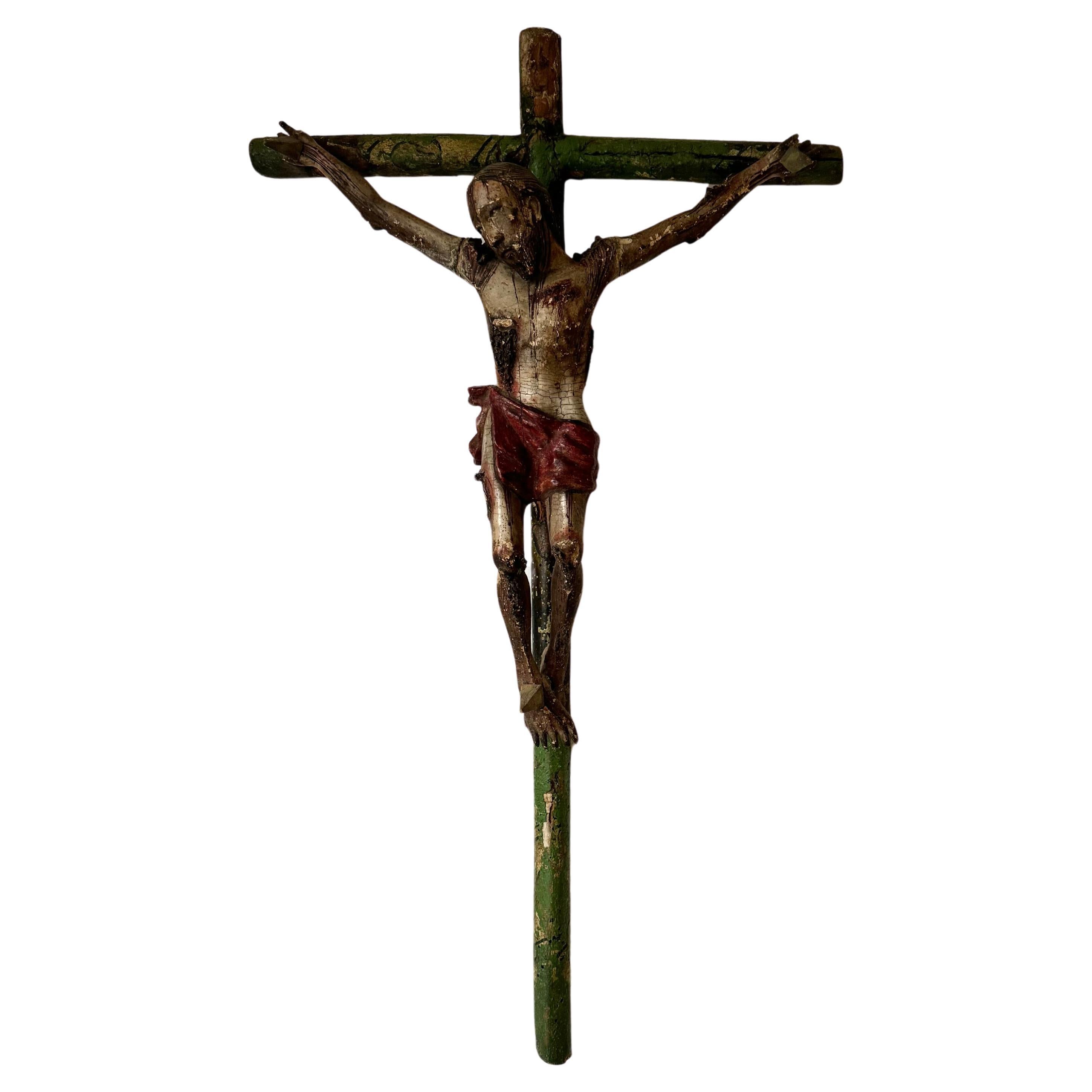 Sculpture Jésus-Christ Santos du 17e siècle en vente