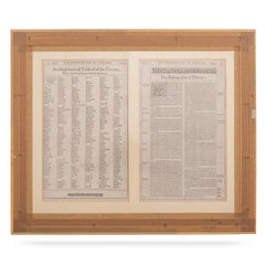 17. Jahrhundert John Speed Map Of The Bishoprick & Citie of Durham, um 1611