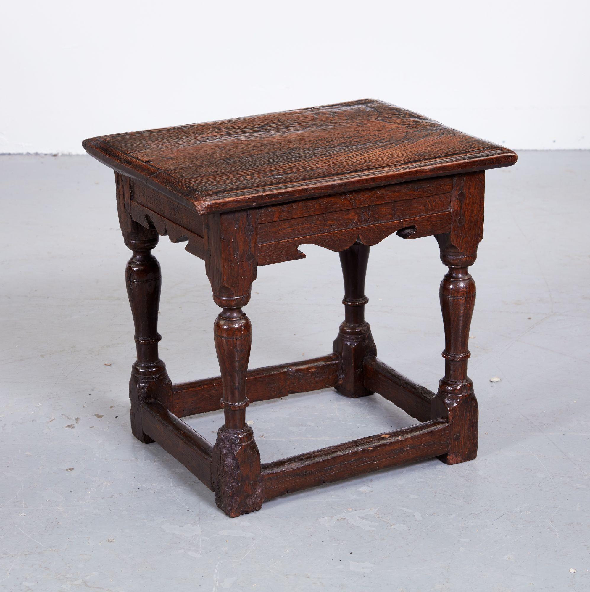 Oak 17th Century Joint Table For Sale