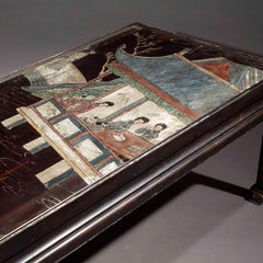 17th Century Lacquer Panel Coffee Table