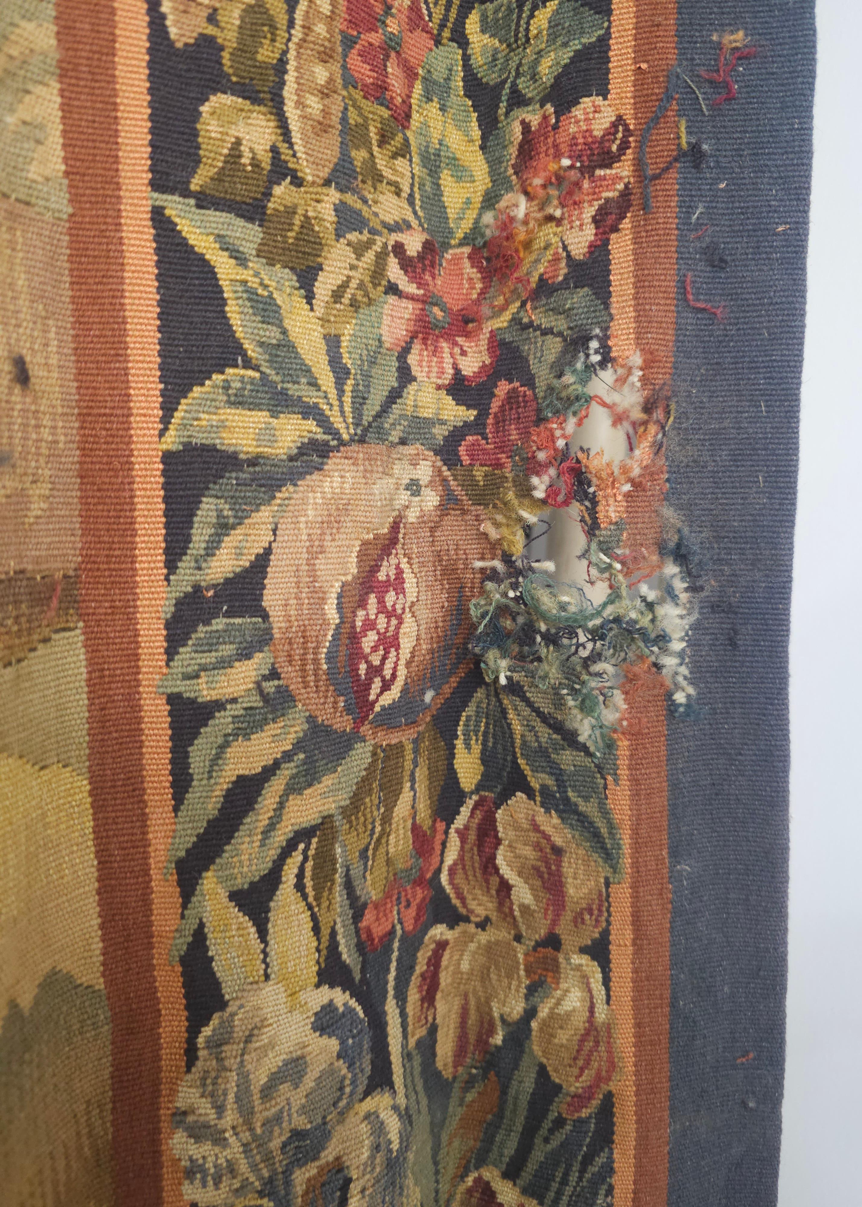 17th Century Large Flemish Tapestry with Multiple Baroque Royalty Scenes For Sale 3