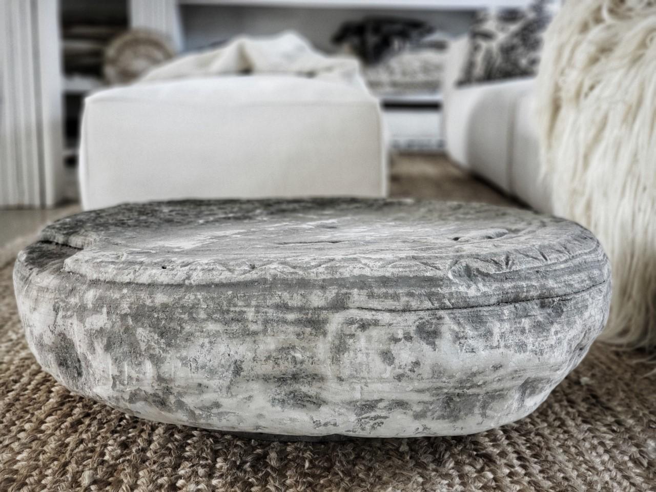 17th Century Limestone Plateau 'Table'  from Indonesia For Sale 2