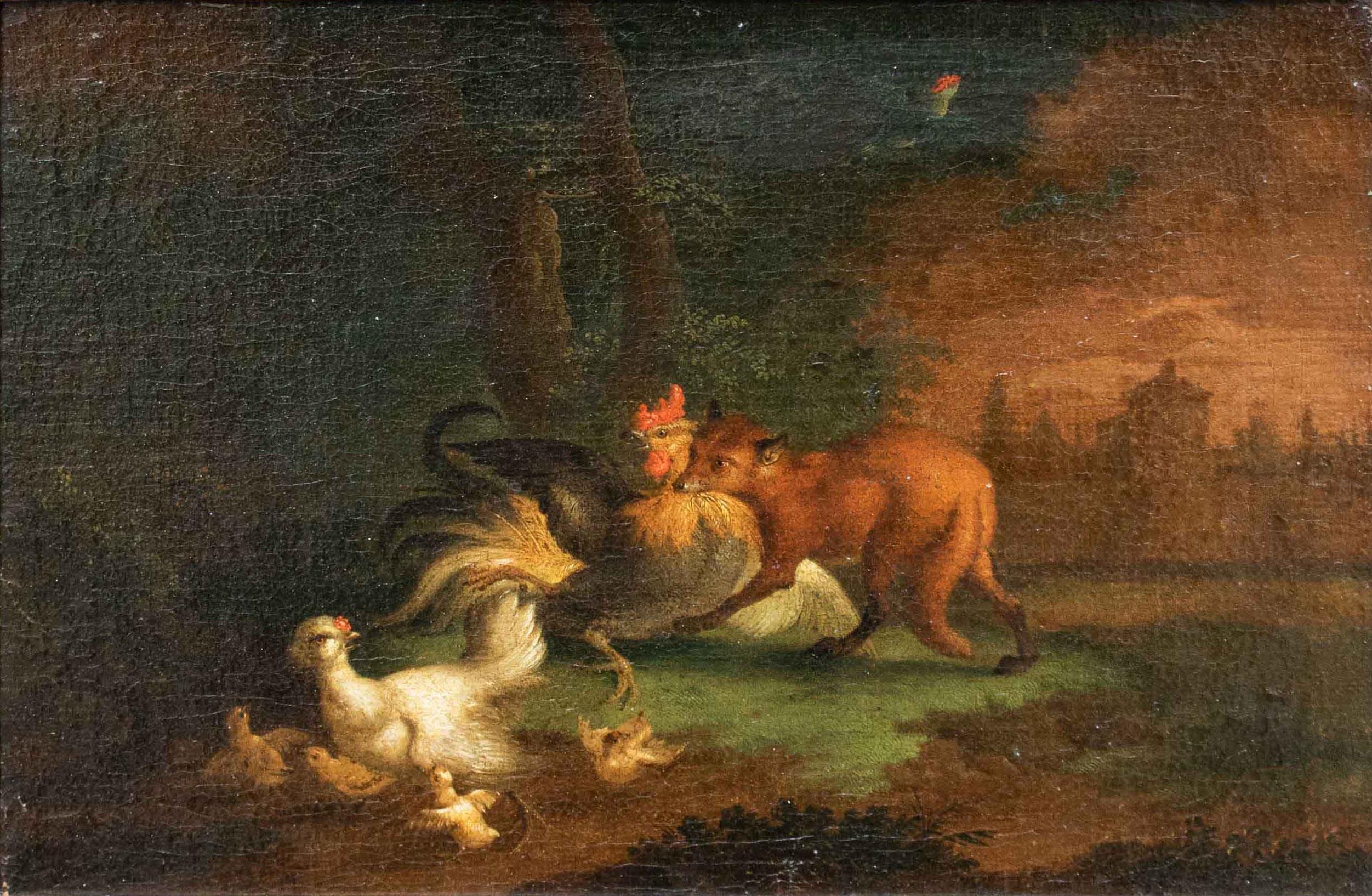 XVIIIe siècle et antérieur Paire de tableaux du 17e siècle sur la nature vivante Huile sur toile École flamande en vente