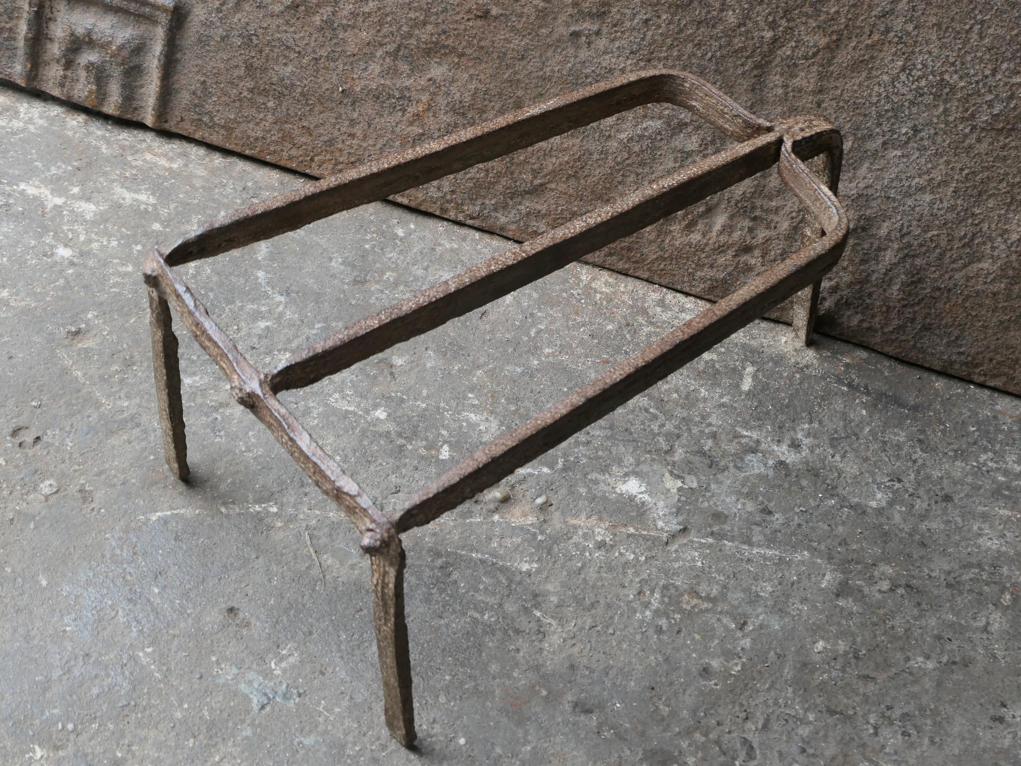 Wrought Iron 17th Century Louis XIV Trivet, France, Louis XIV Period For Sale