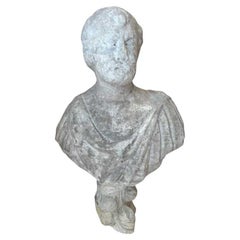 17th Century Marble Bust of Man