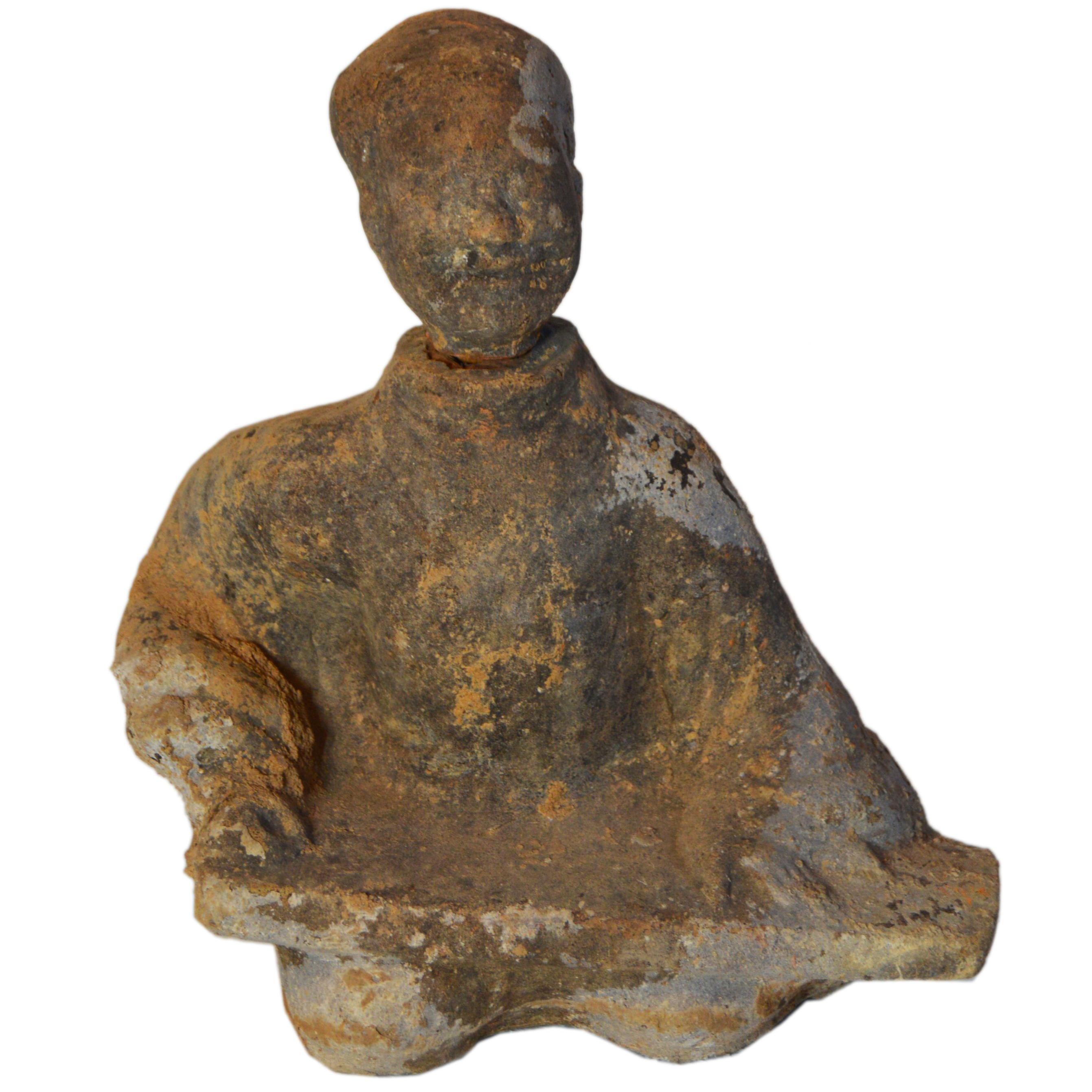 statue of seated scribe statue of seated scribe