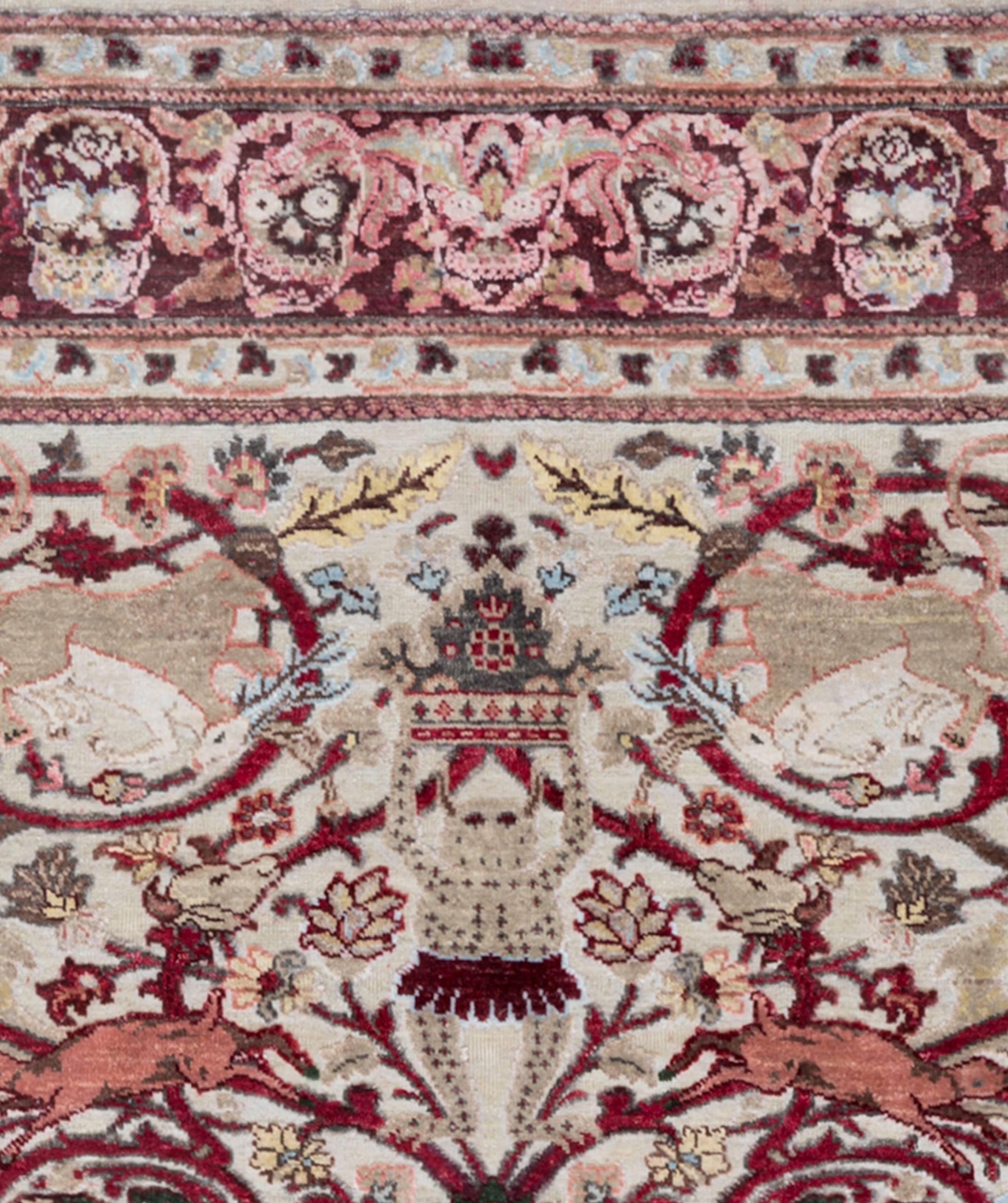 Knots Rugs Mexican Skulls Rug – A Hand-Knotted Silk & Wool Masterpiece, 17th Century Modern Collection

The Mexican Skulls Rug by Knots Rugs is a one-of-a-kind fusion of cultural heritage and contemporary artistry, inspired by 19th-century Heriz