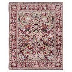 Mexican Skulls Rug by Knots Rugs, Hand-Knotted Silk & Wool Limited Edition