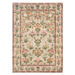 Mughal No. 01 Rug by Knots Rugs, Hand-Knotted Silk & Wool, Limited Edition