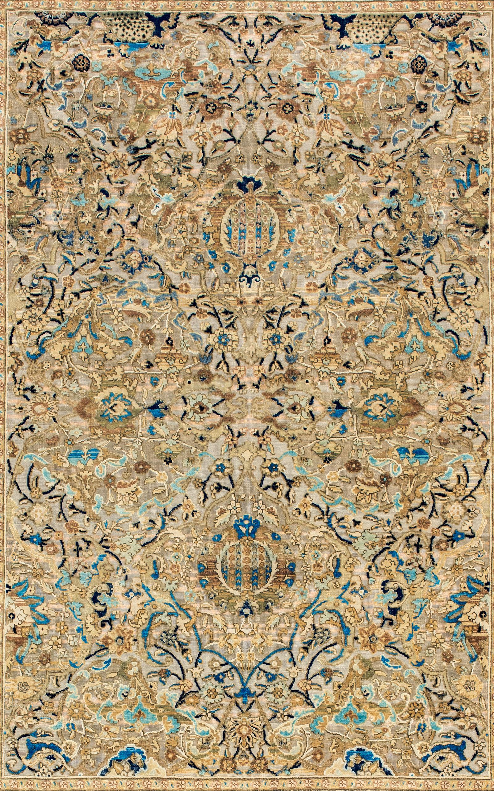Contemporary Polonaise No. 01 Rug by Knots Rugs, Hand-Knotted Silk & Wool, Limited Edition For Sale