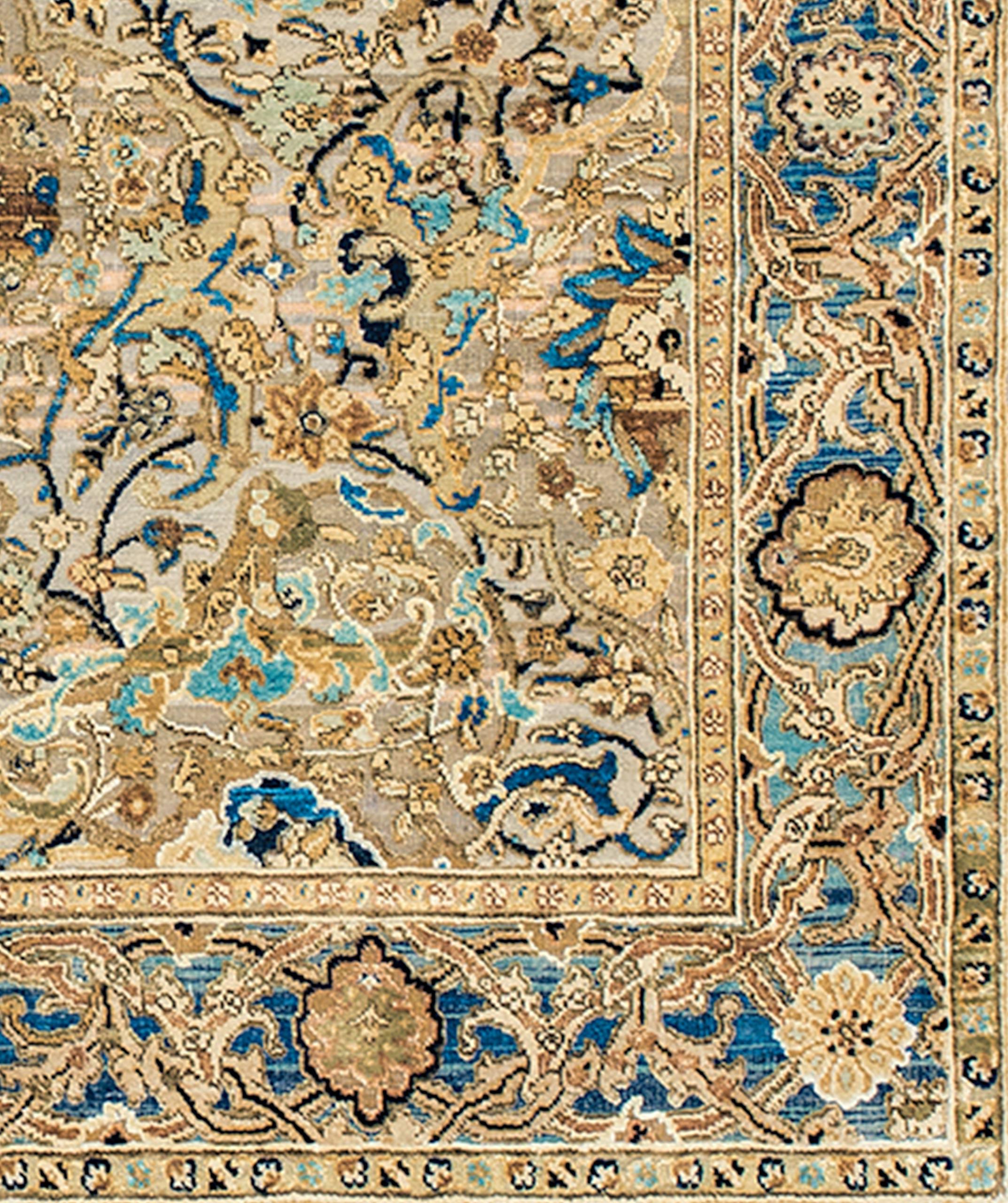 Polonaise No. 01 Rug by Knots Rugs, Hand-Knotted Silk & Wool, Limited Edition For Sale 5