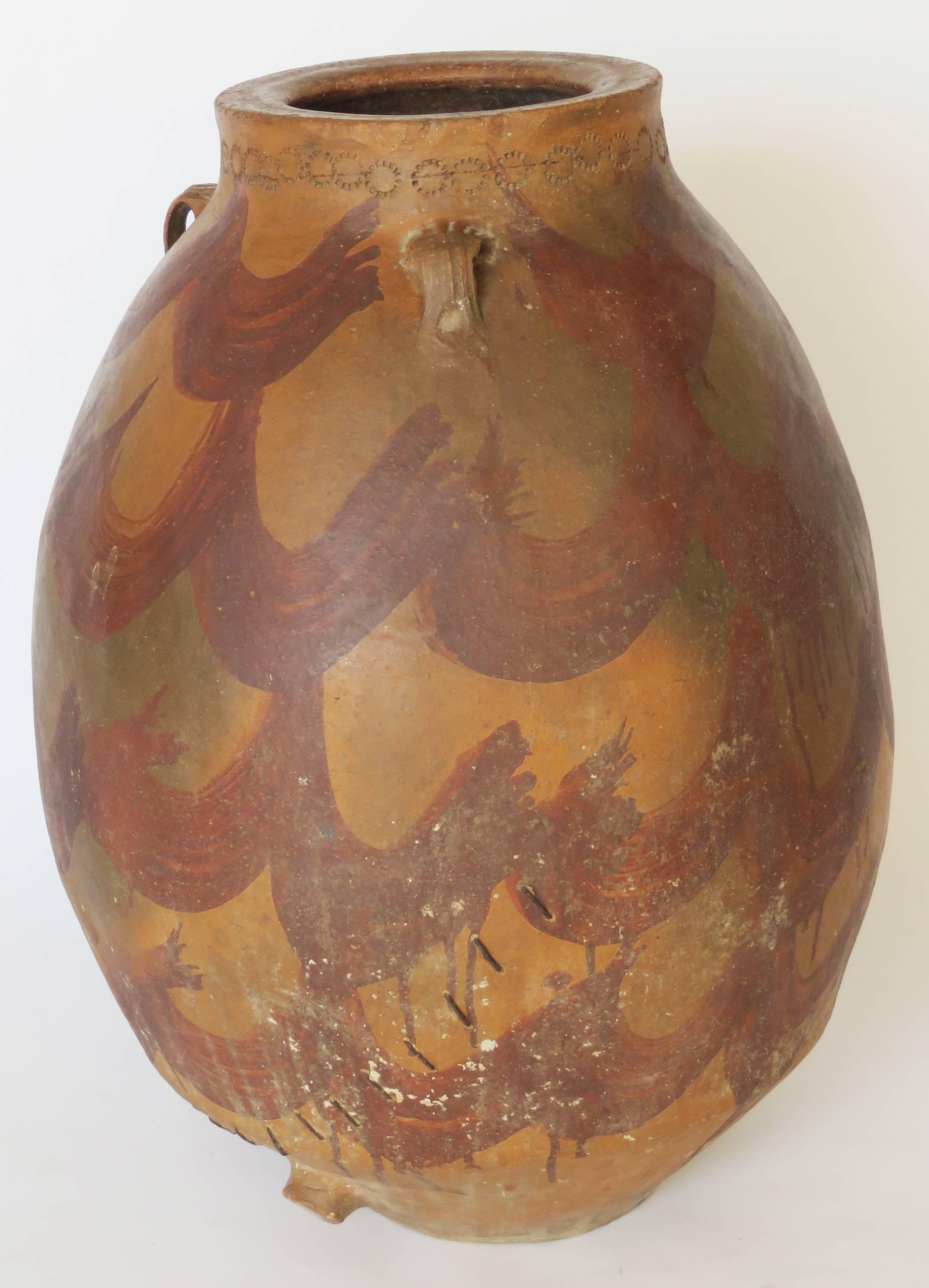 17th Century Mozarab Terracotta Jar In Good Condition In Alella, ES