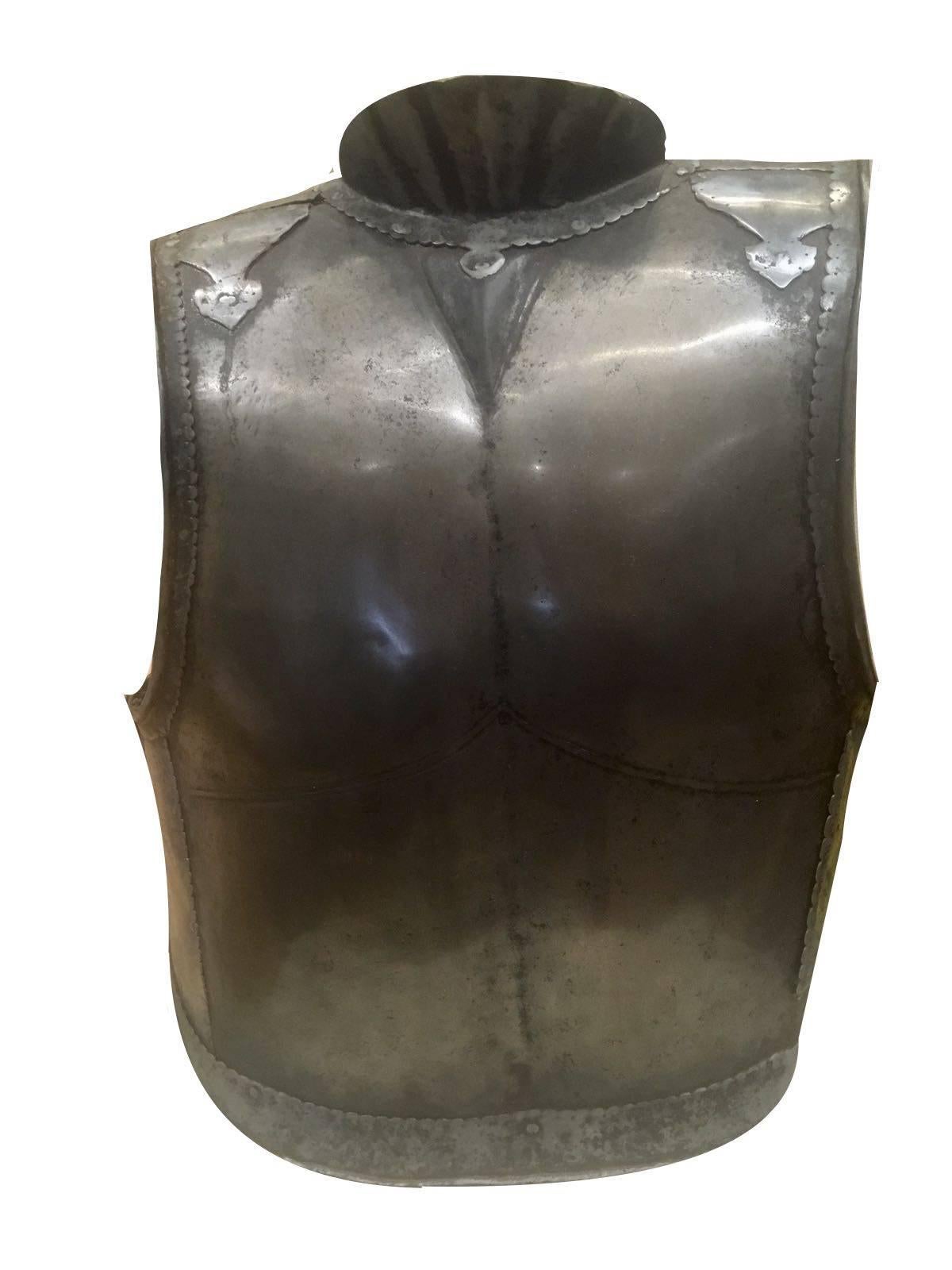Other 17th Century, Mughal Chest Protection Armour, Signed and Dated For Sale