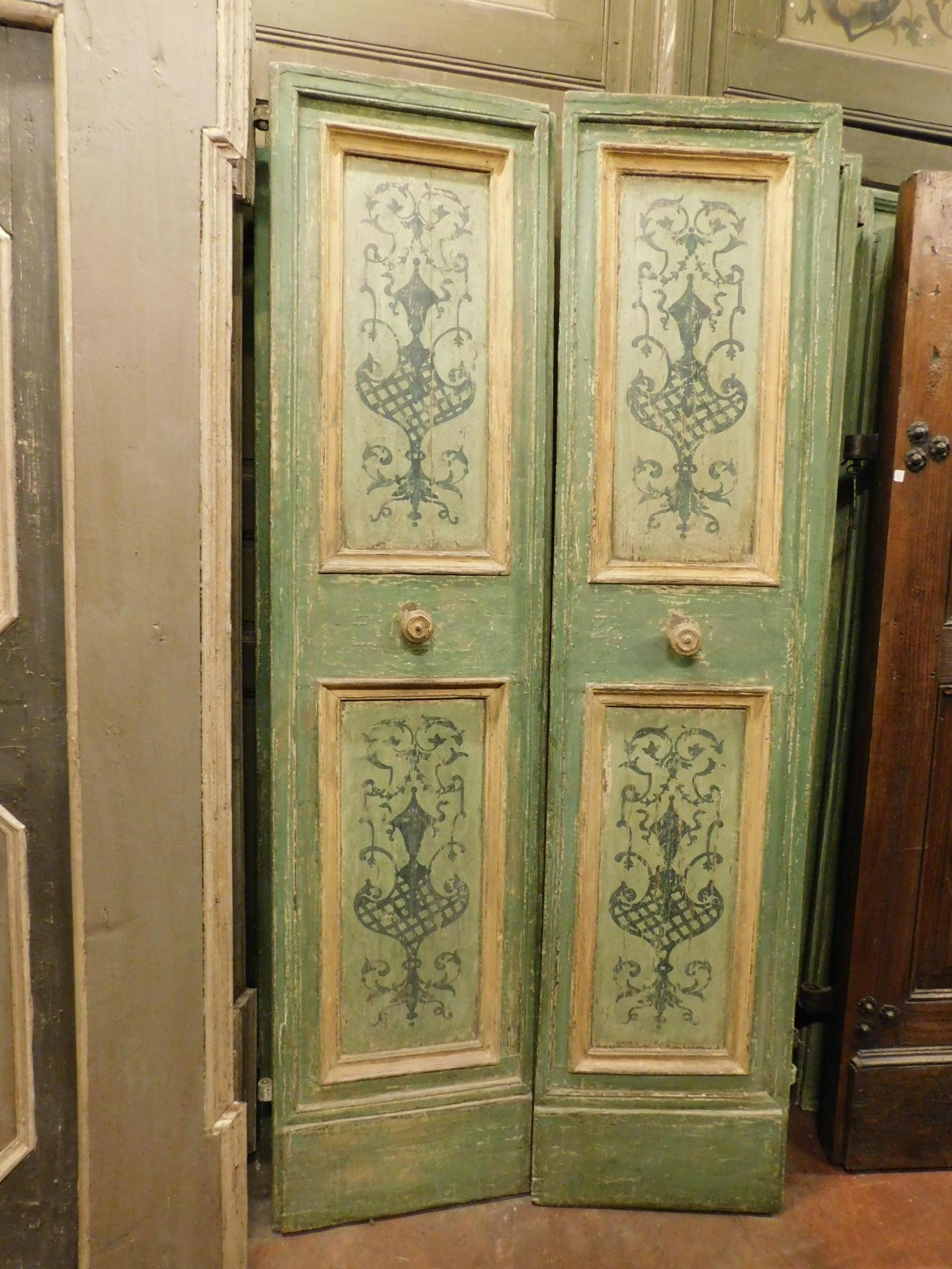 hand painted doors