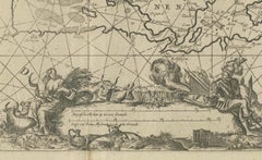 Nautical Chart of Skagerrak and Øresund by Johannes van Keulen, 1680
